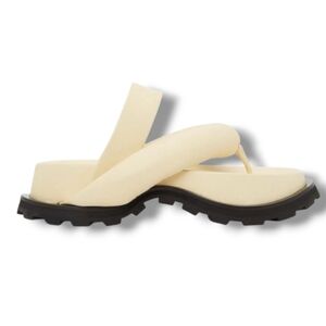 Jil Sander Off-White Over Sized Strap Sandals